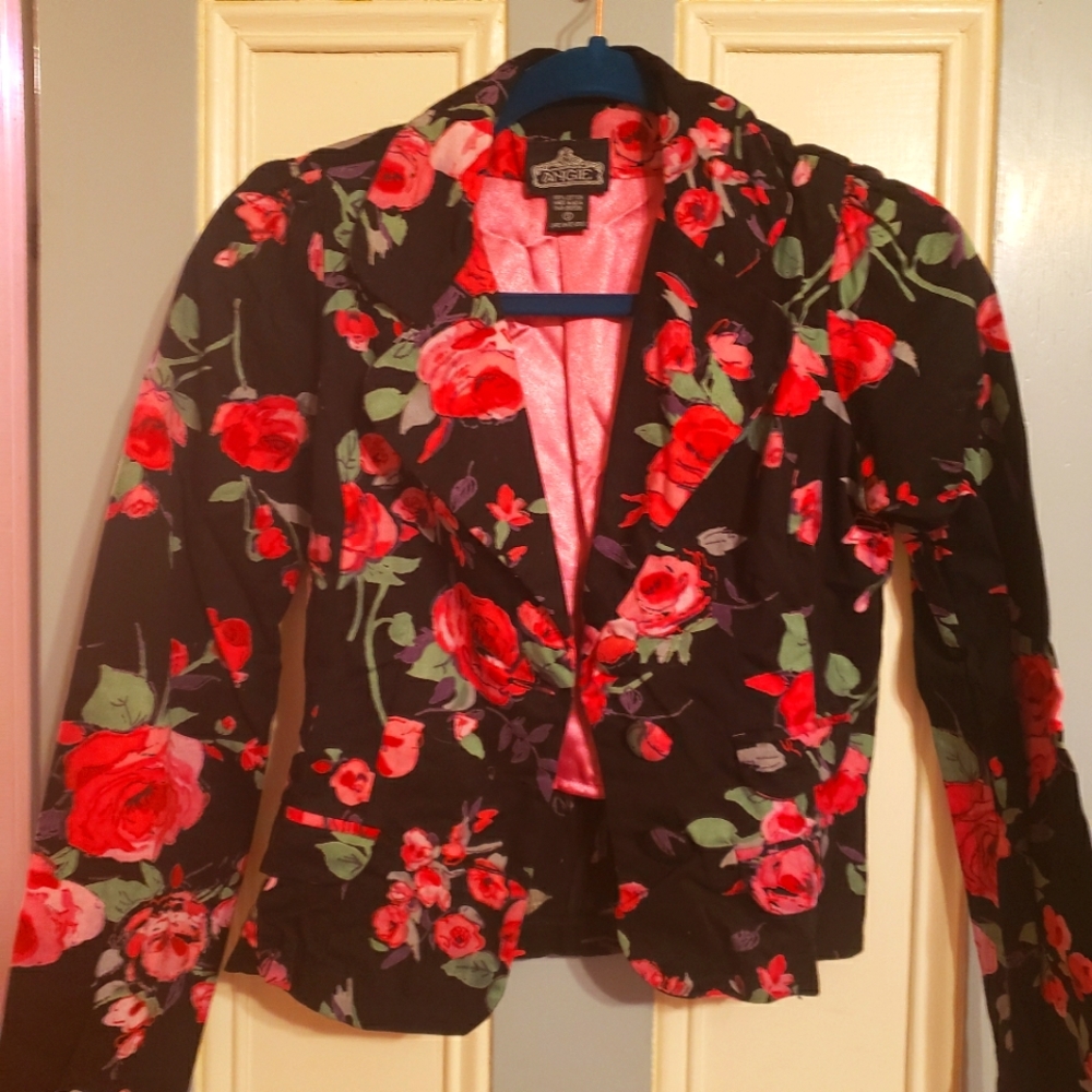 Floral Blazer